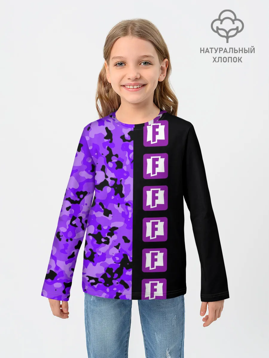 Детский лонгслив / Fortnite