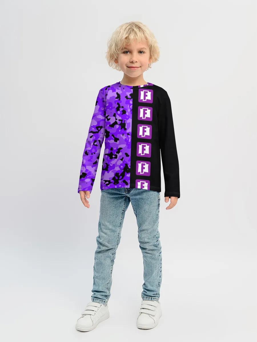 Детский лонгслив / Fortnite