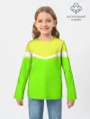 Детский лонгслив / Угол зеленый