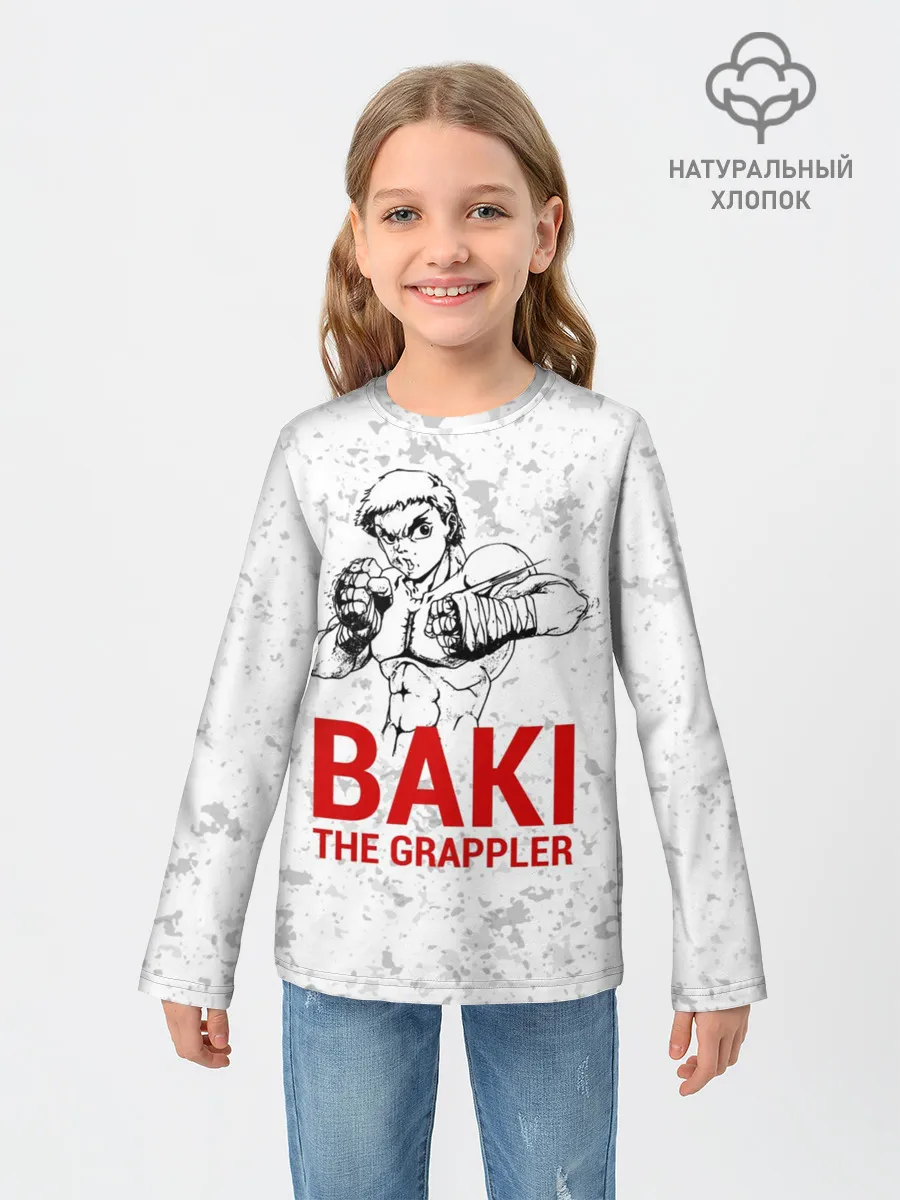 Детский лонгслив / Baki the Grappler