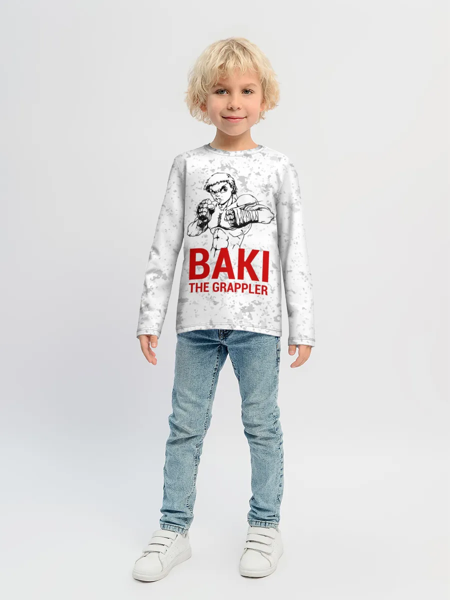 Детский лонгслив / Baki the Grappler