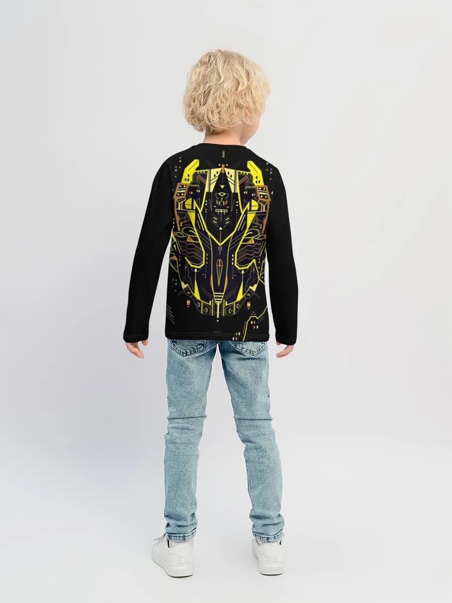 Детский лонгслив / Автобот Бамблби