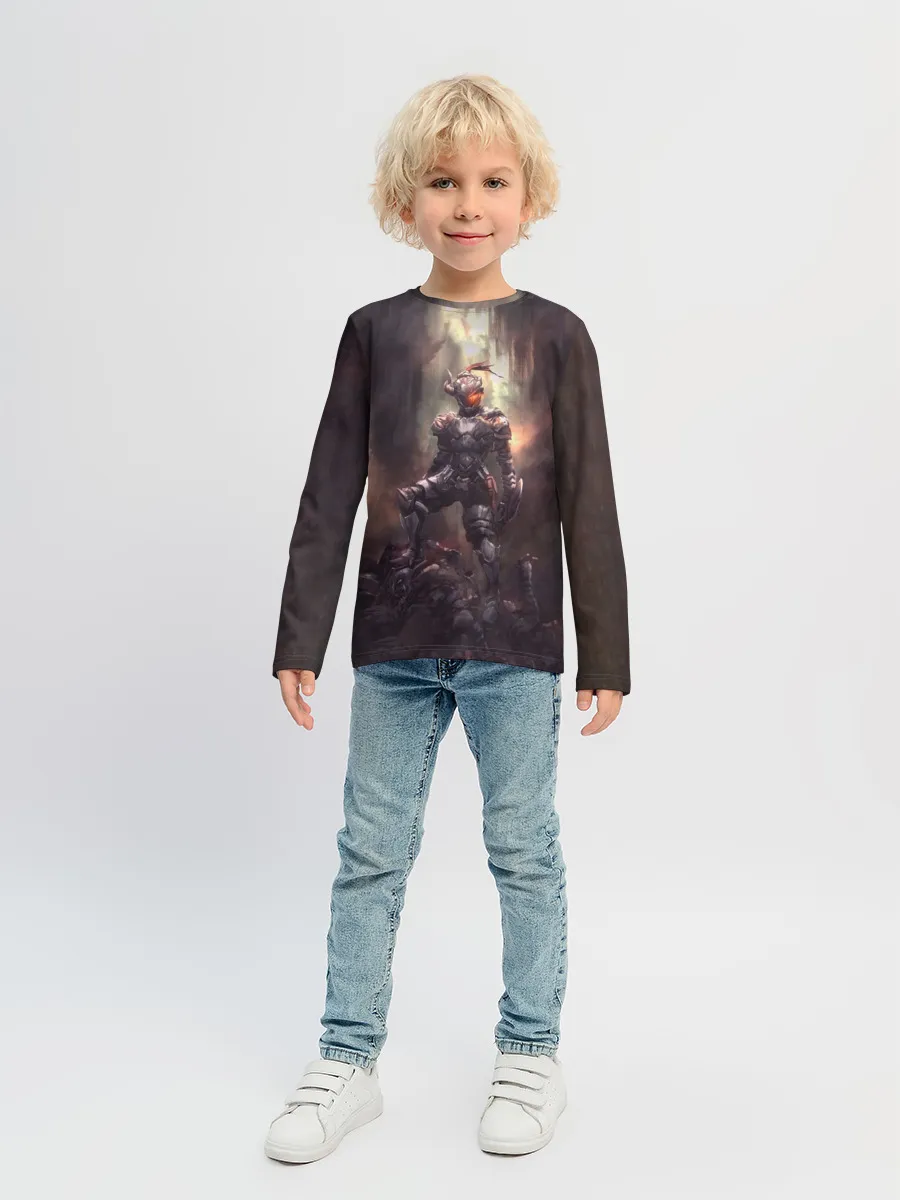 Детский лонгслив / Goblin Slayer darkness