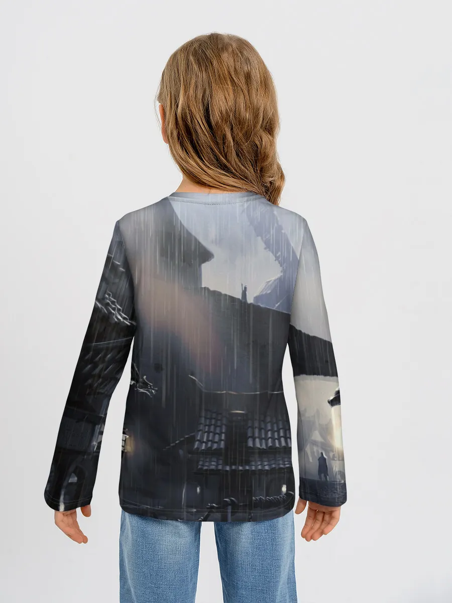 Детский лонгслив / The Witcher 3: Wild Hunt