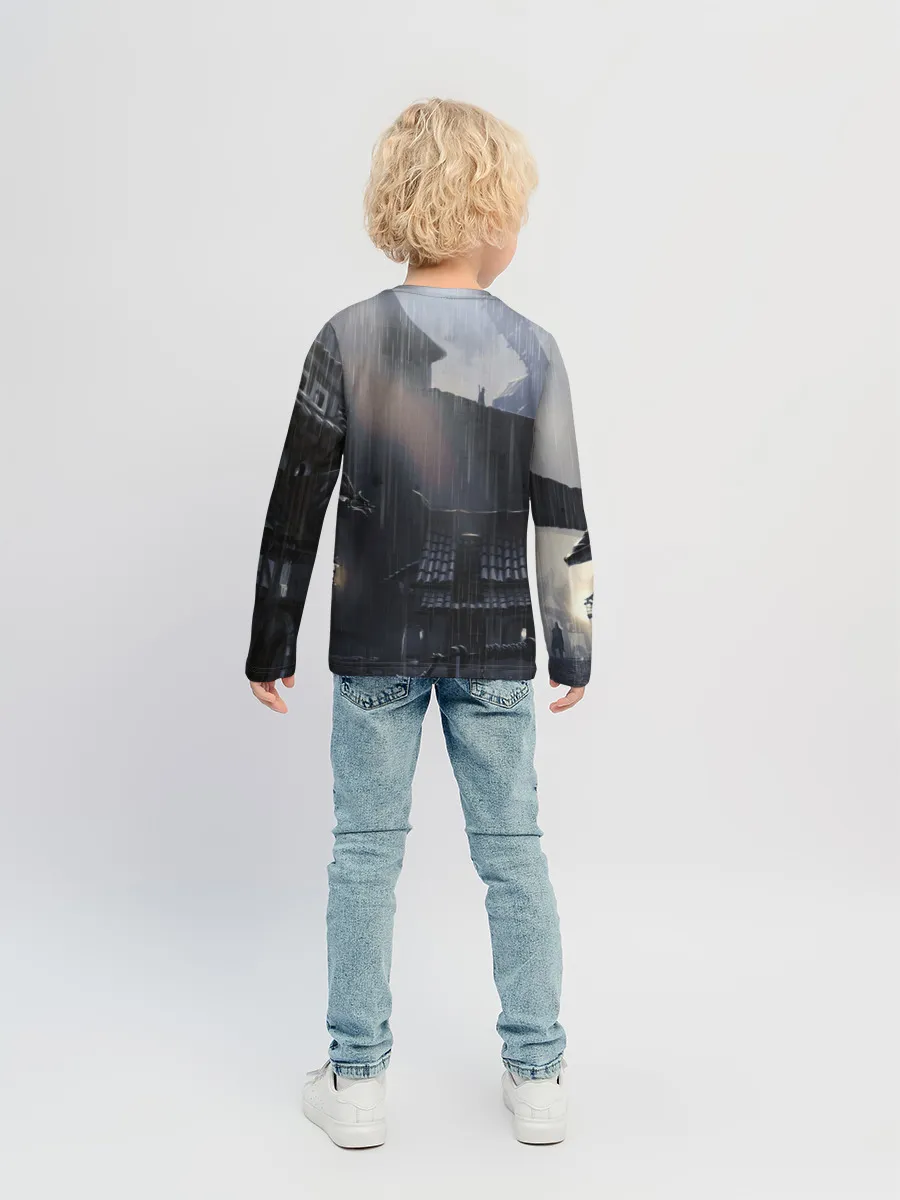 Детский лонгслив / The Witcher 3: Wild Hunt