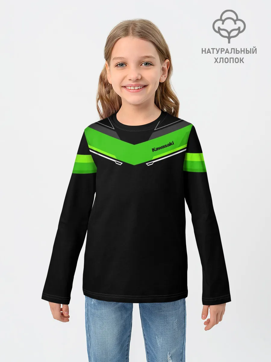 Детский лонгслив / Kawasaki club