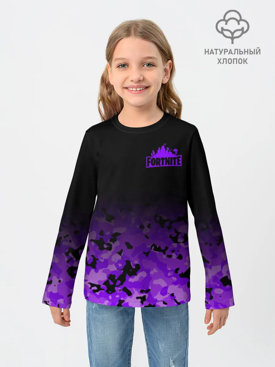 Детский лонгслив / Fortnite