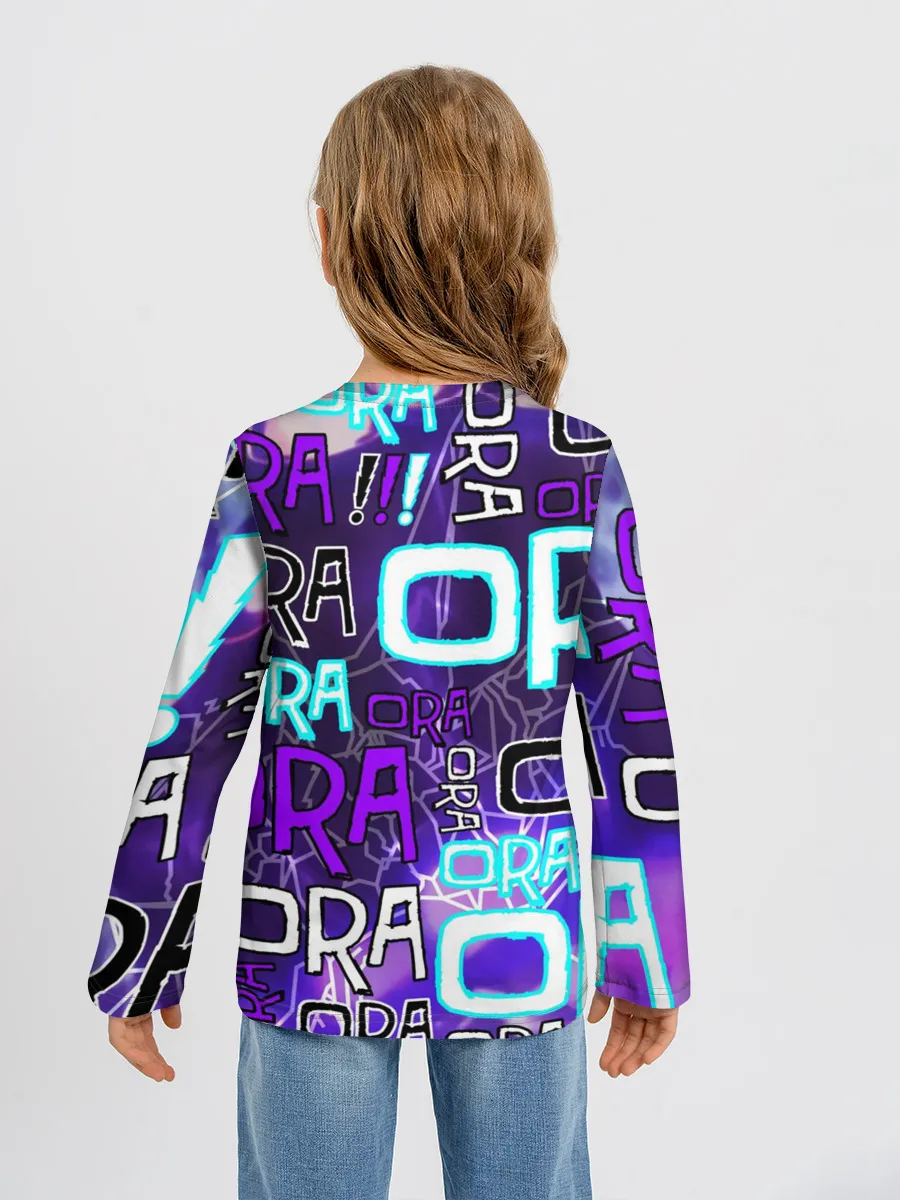 Детский лонгслив / Ora Ora Ora!!!