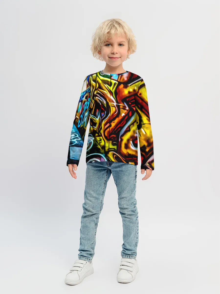 Детский лонгслив / Твой уличный стиль!