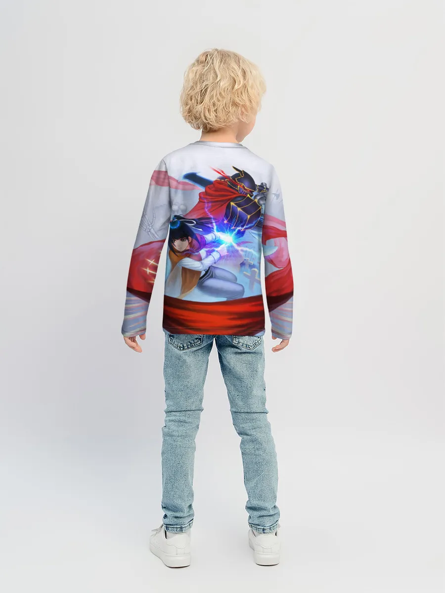 Детский лонгслив / Narberal и Ainz Ooal Gown