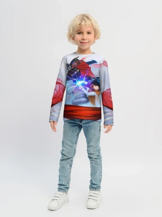 Детский лонгслив / Narberal и Ainz Ooal Gown