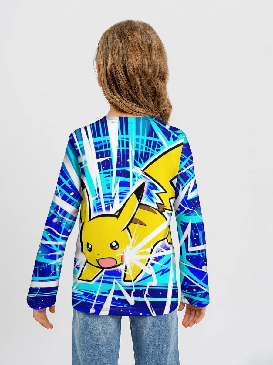 Детский лонгслив / Пикачу
