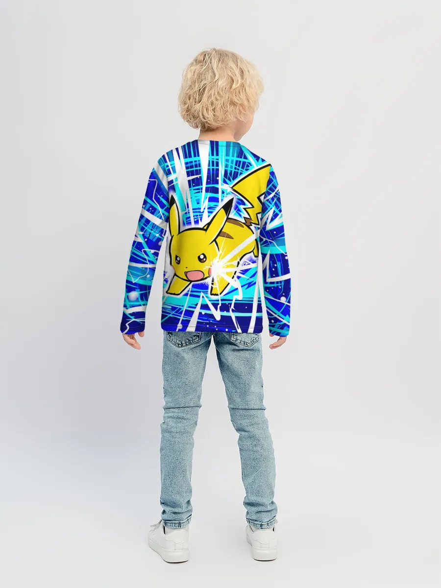 Детский лонгслив / Пикачу