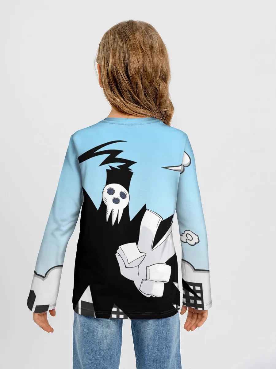 Детский лонгслив / Soul Eater - Shinigami