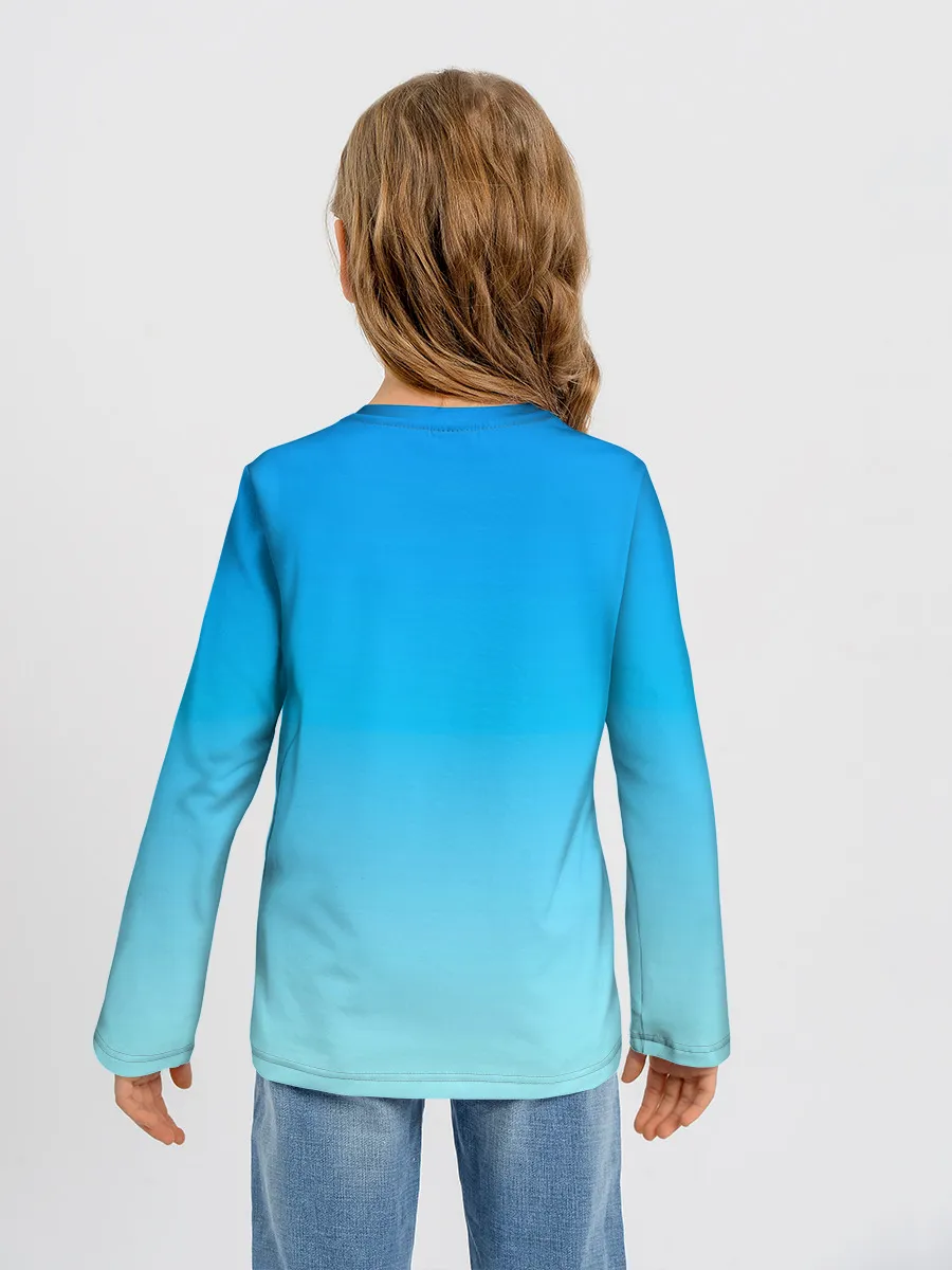 Детский лонгслив / куча мала One Piece