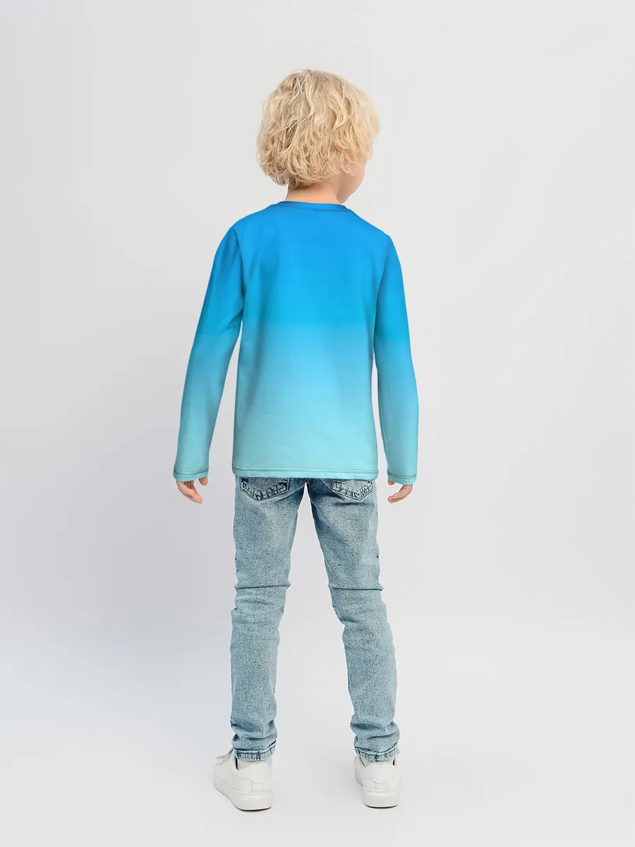 Детский лонгслив / куча мала One Piece