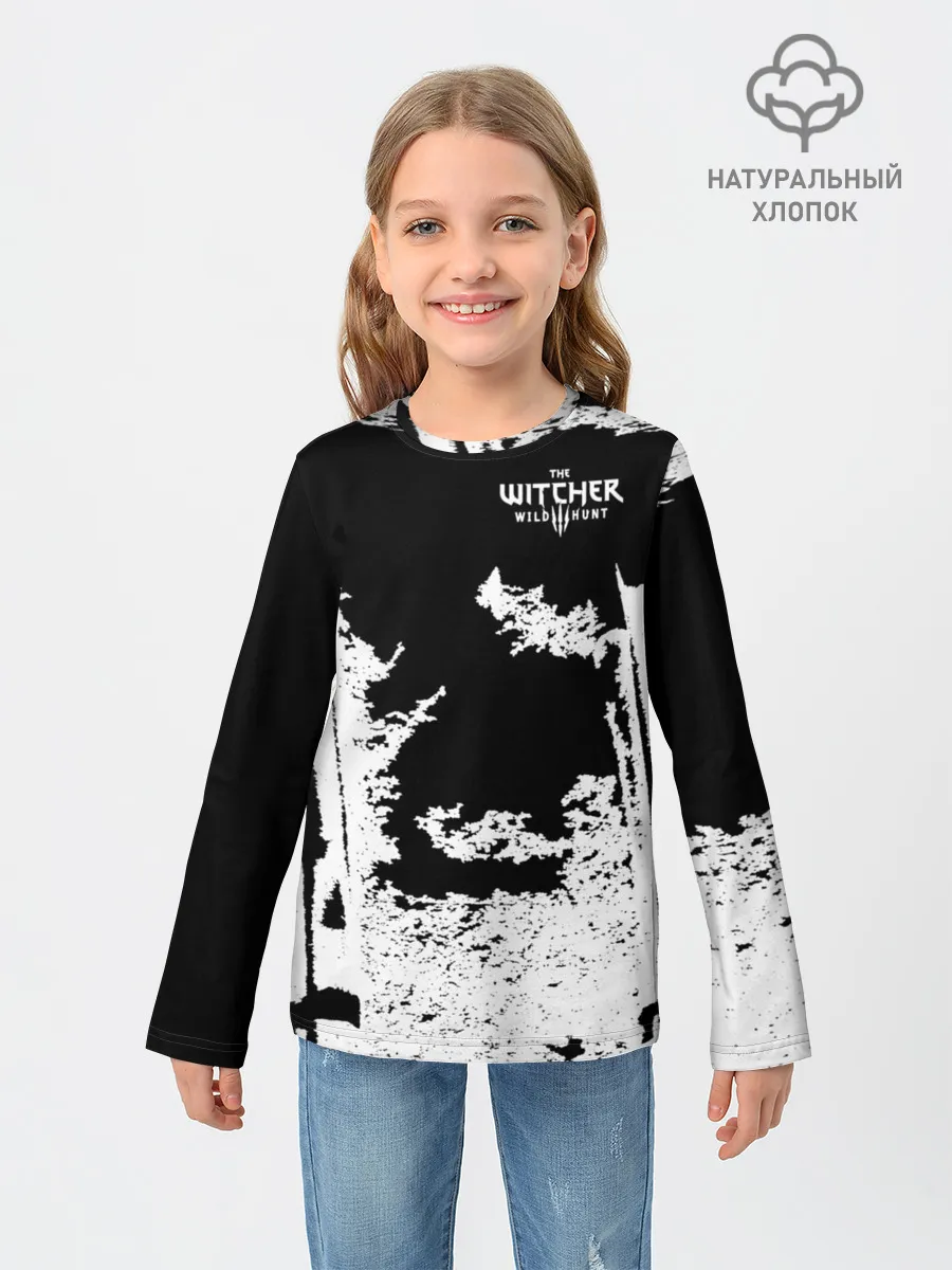Детский лонгслив / The Witcher 3: Wild Hunt