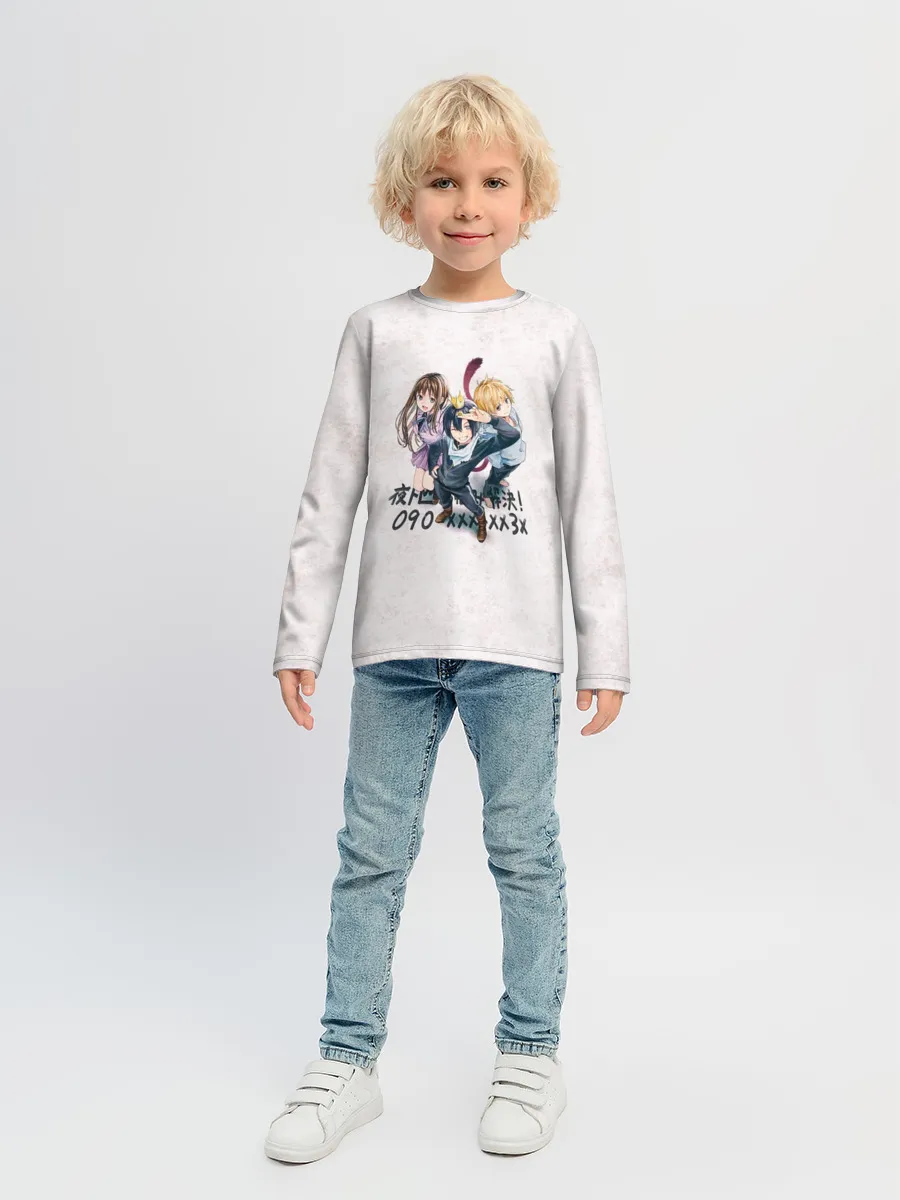 Детский лонгслив / Персонажи БЕЗДОМНОГО БОГА