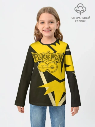 Детский лонгслив / Pokemon GO
