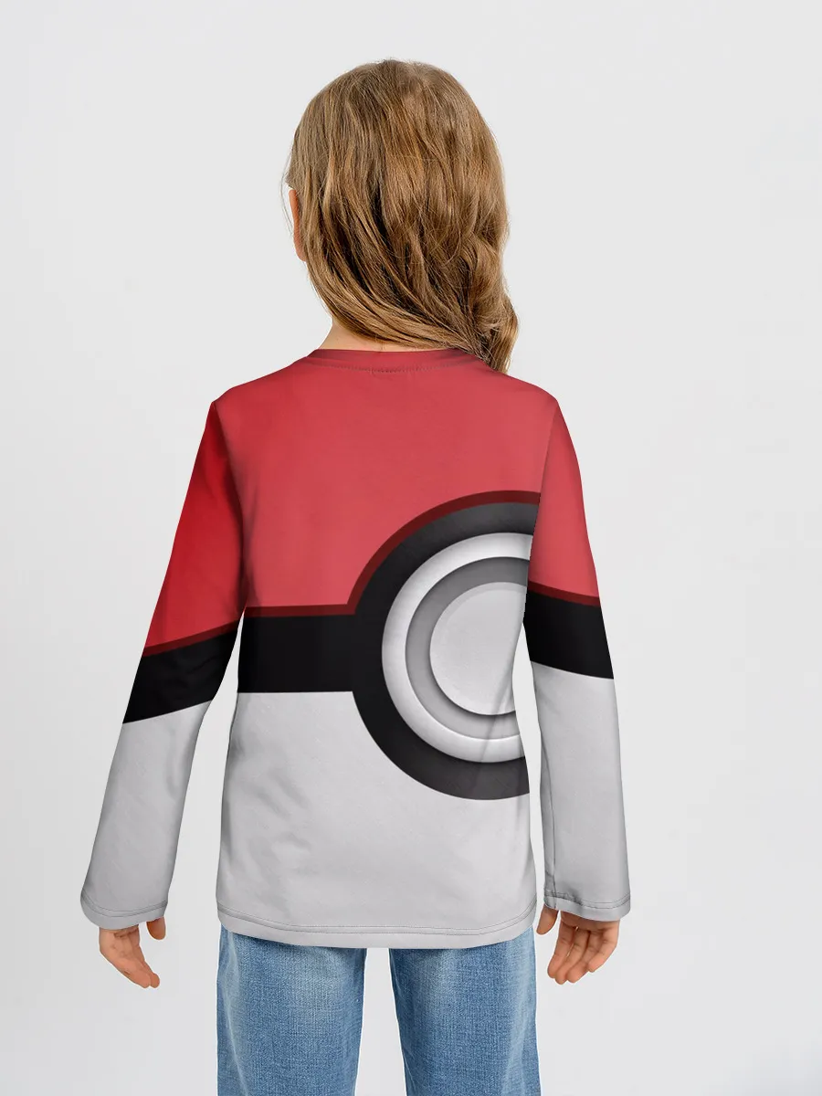 Детский лонгслив / Pokemon GO
