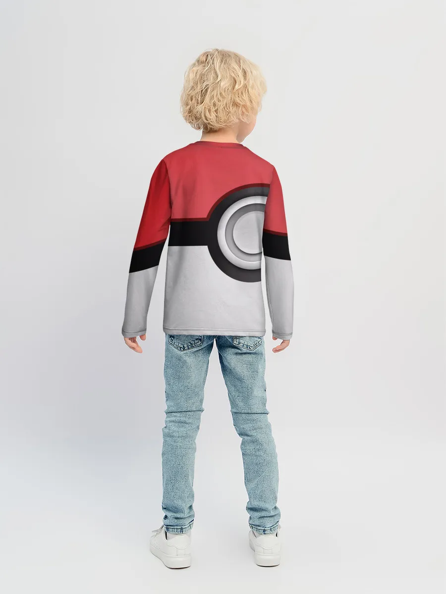 Детский лонгслив / Pokemon GO