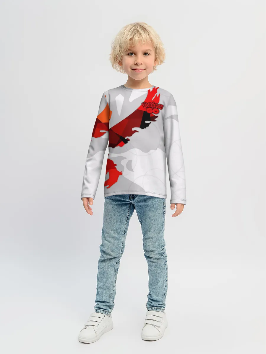 Детский лонгслив / Pokemon GO