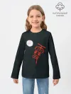 Детский лонгслив / БЕЗДОМНЫЙ БОГ. логотип-иероглиф