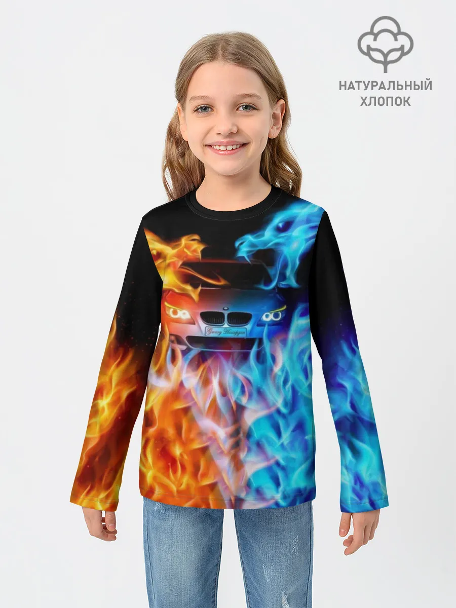 Детский лонгслив / BMW