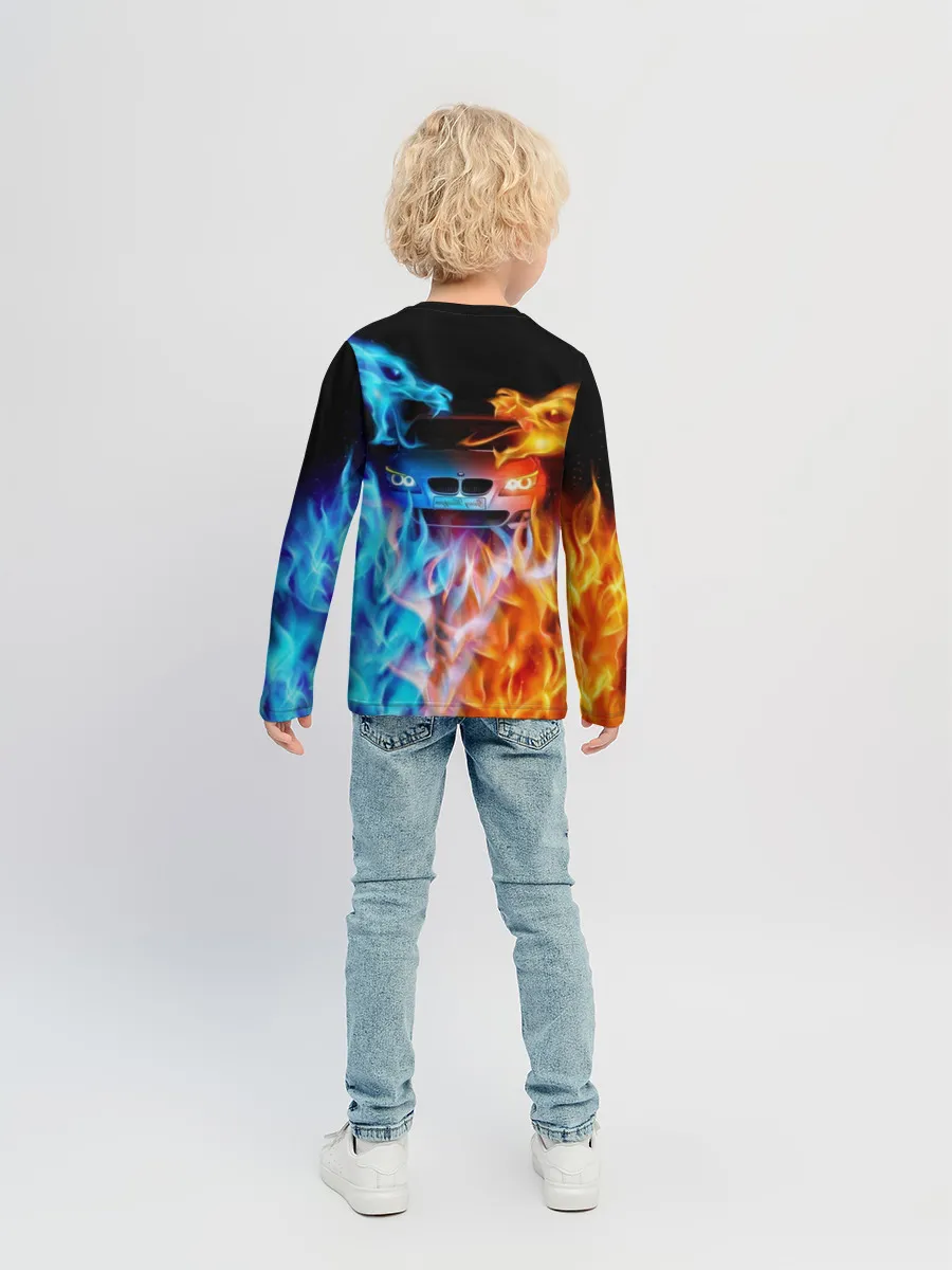 Детский лонгслив / BMW