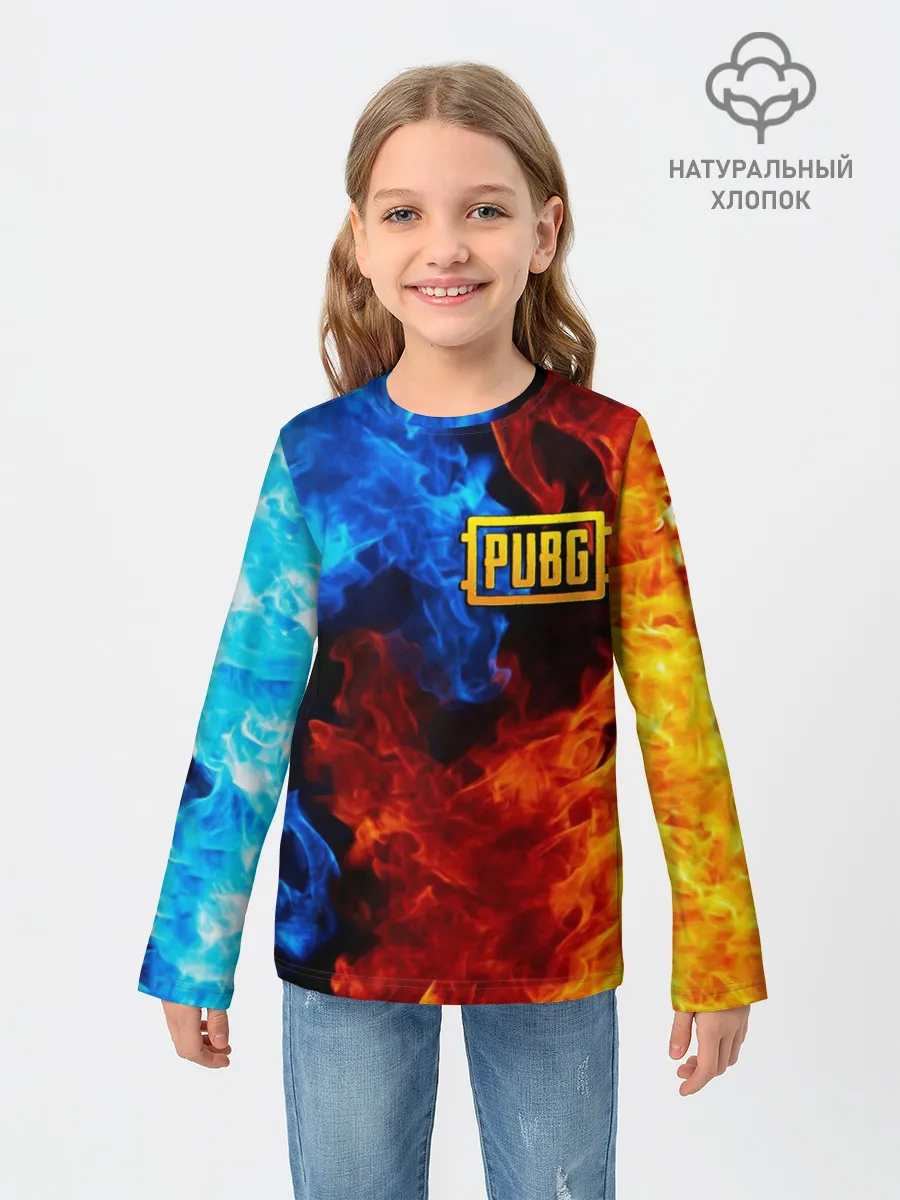 Детский лонгслив / PUBG