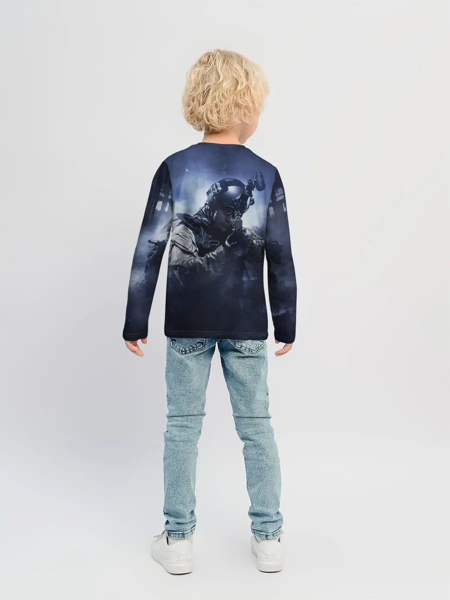 Детский лонгслив / Counter Strike