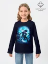 Детский лонгслив / Ябоку при свете Луны