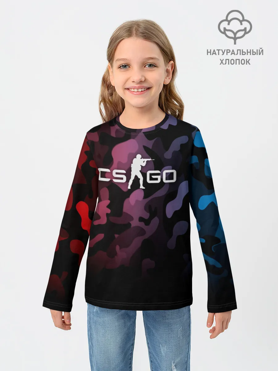 Детский лонгслив / CS GO