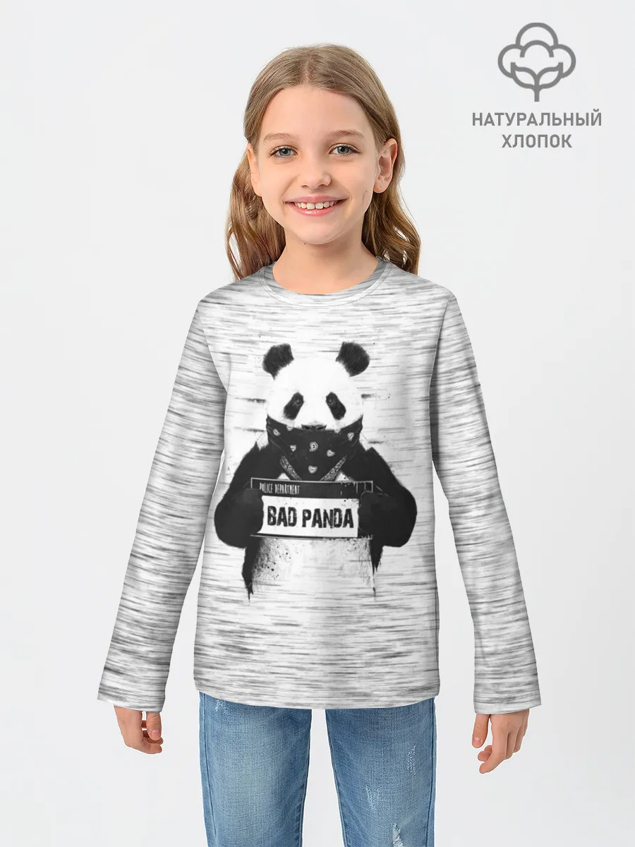 Детский лонгслив / BAD PANDA