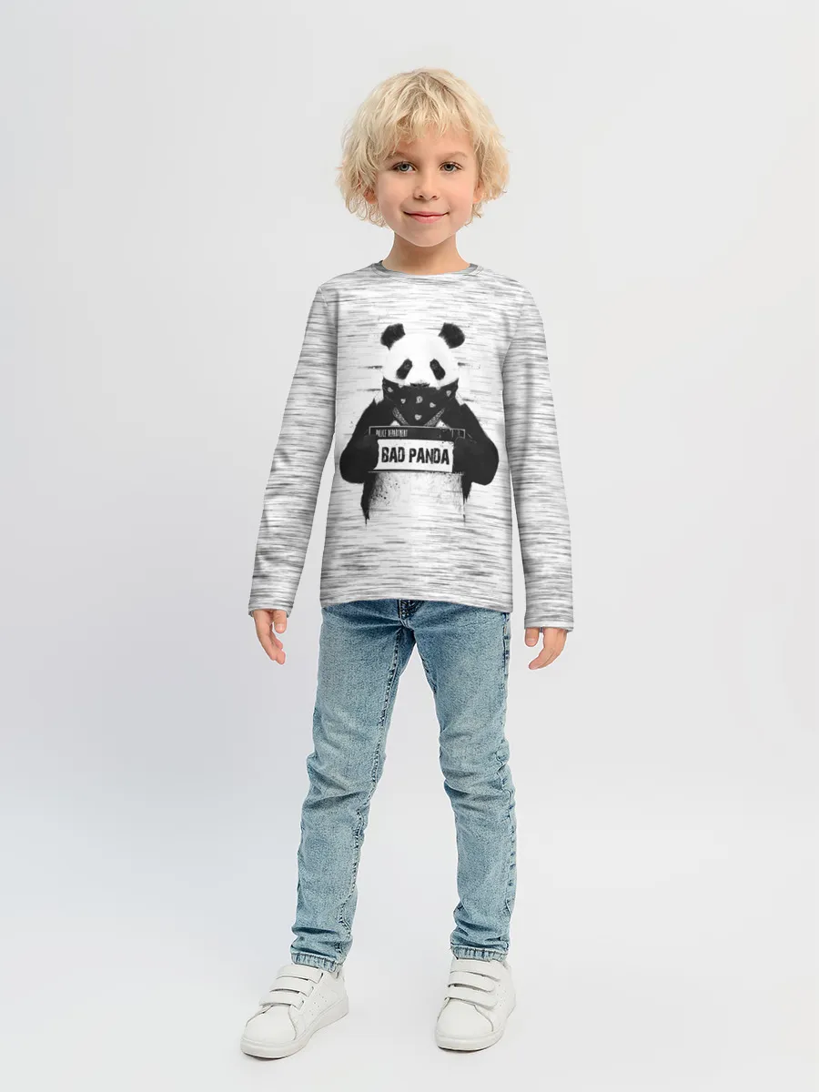Детский лонгслив / BAD PANDA