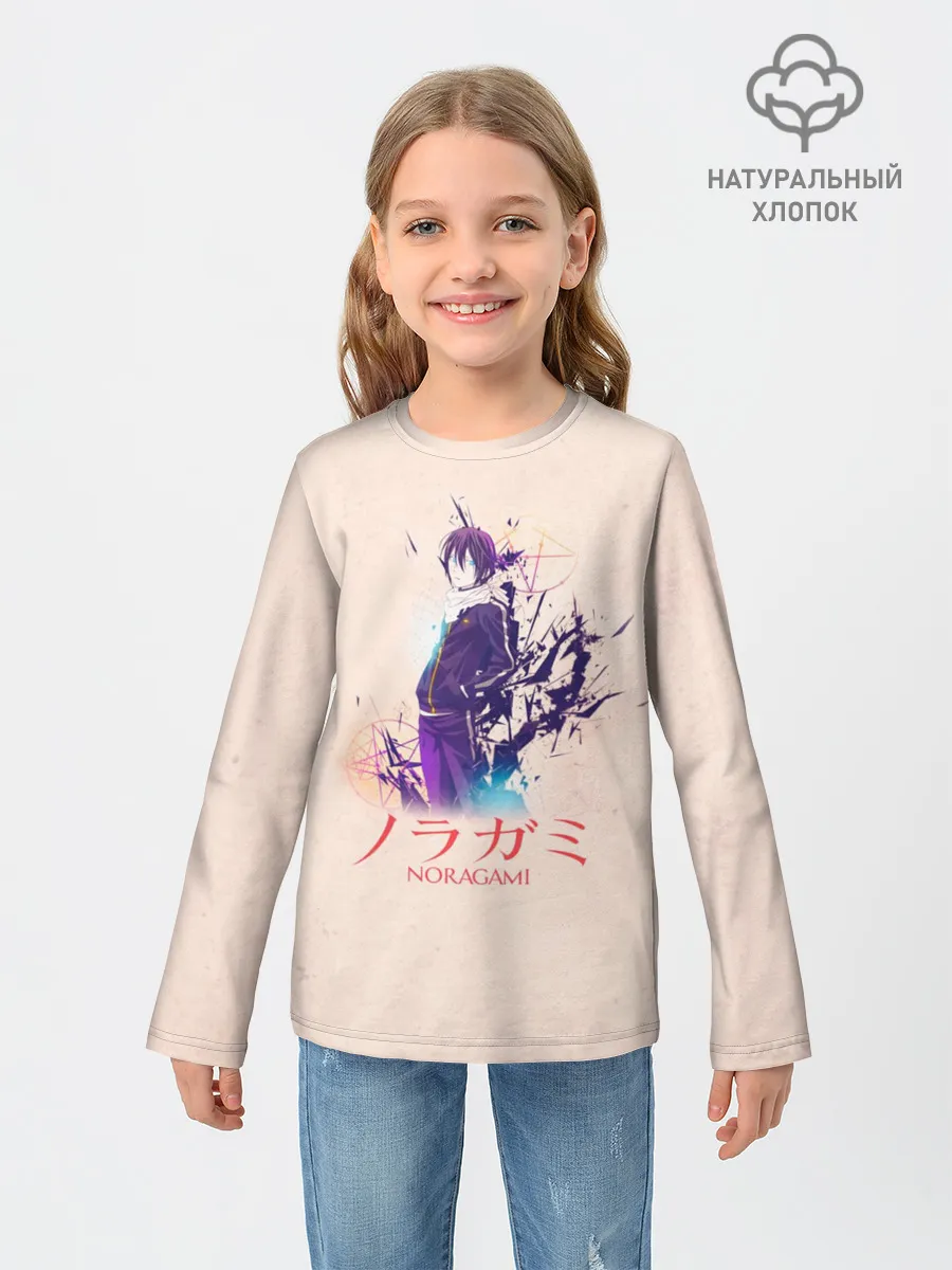 Детский лонгслив / Ято из аниме БЕЗДОМНЫЙ БОГ
