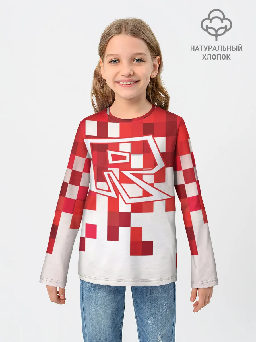 Детский лонгслив / Roblox