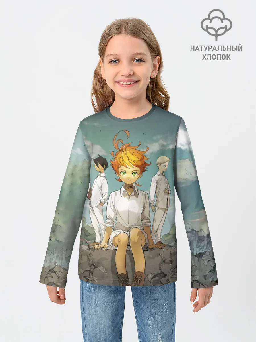 Детский лонгслив / The Promised Neverland