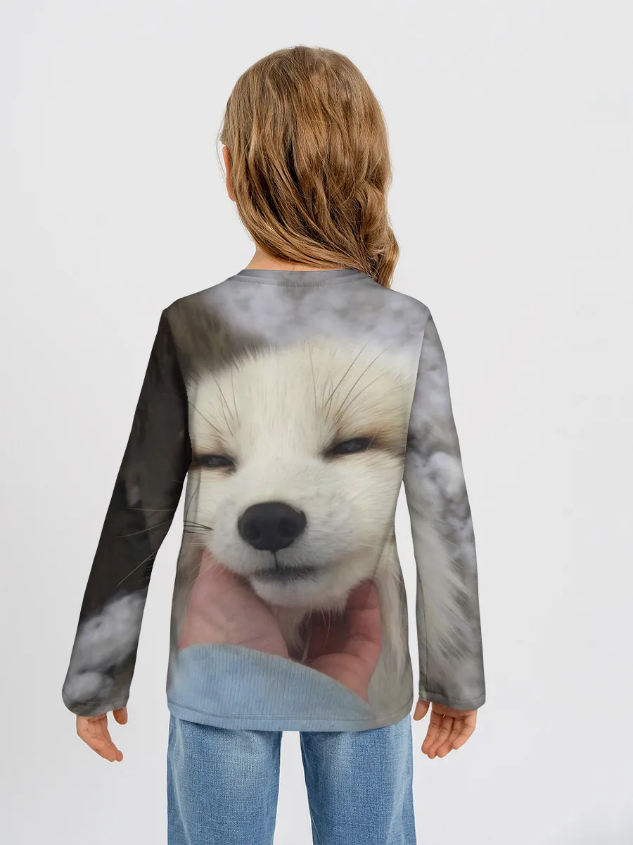 Детский лонгслив / Лисенок