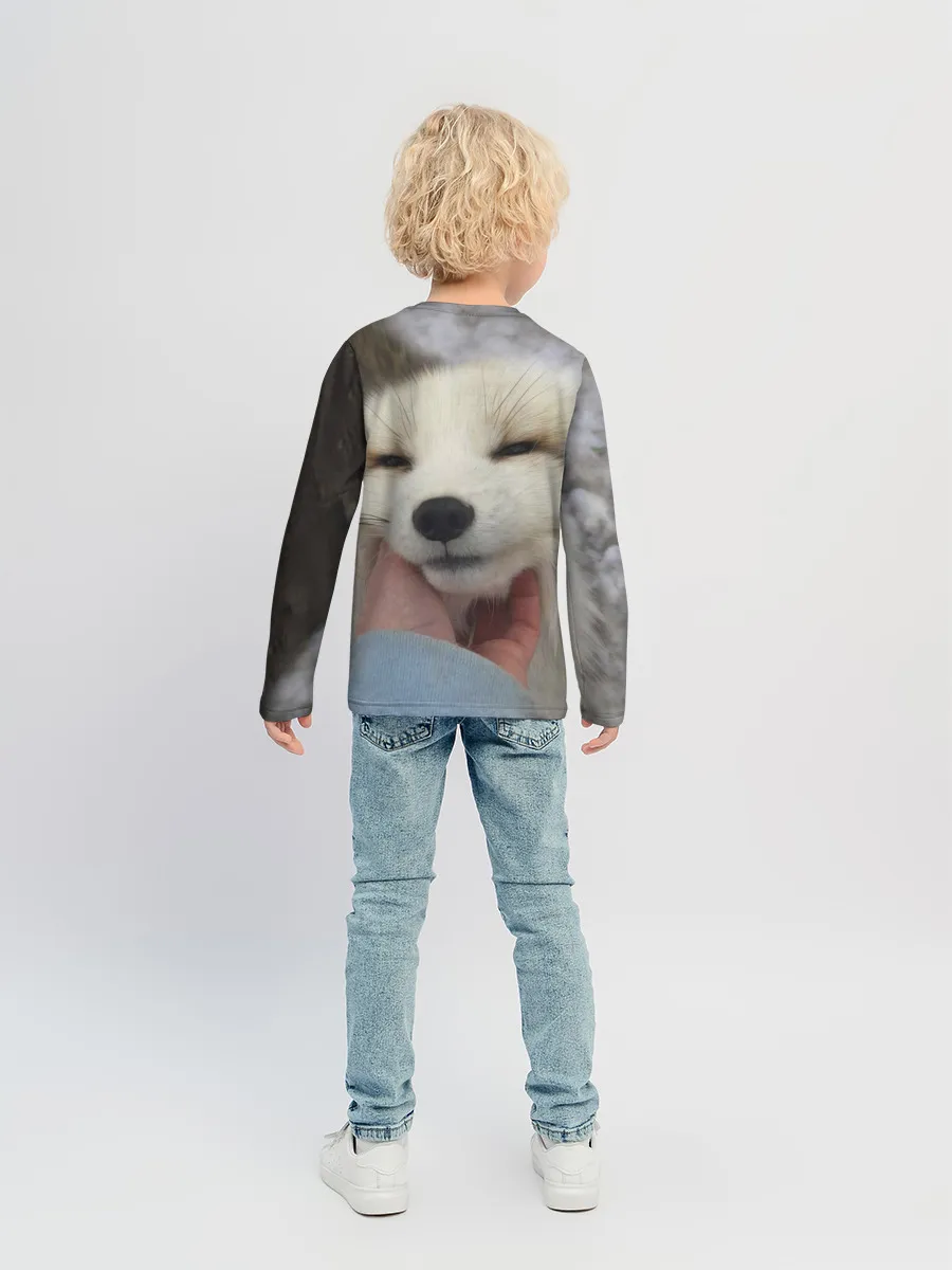 Детский лонгслив / Лисенок