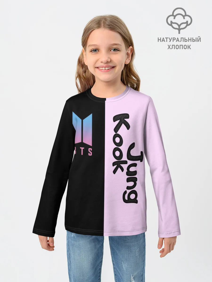 Детский лонгслив / BTS Jung Kook