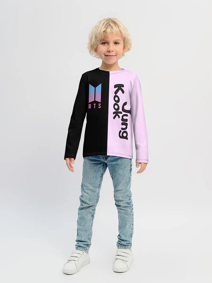 Детский лонгслив / BTS Jung Kook