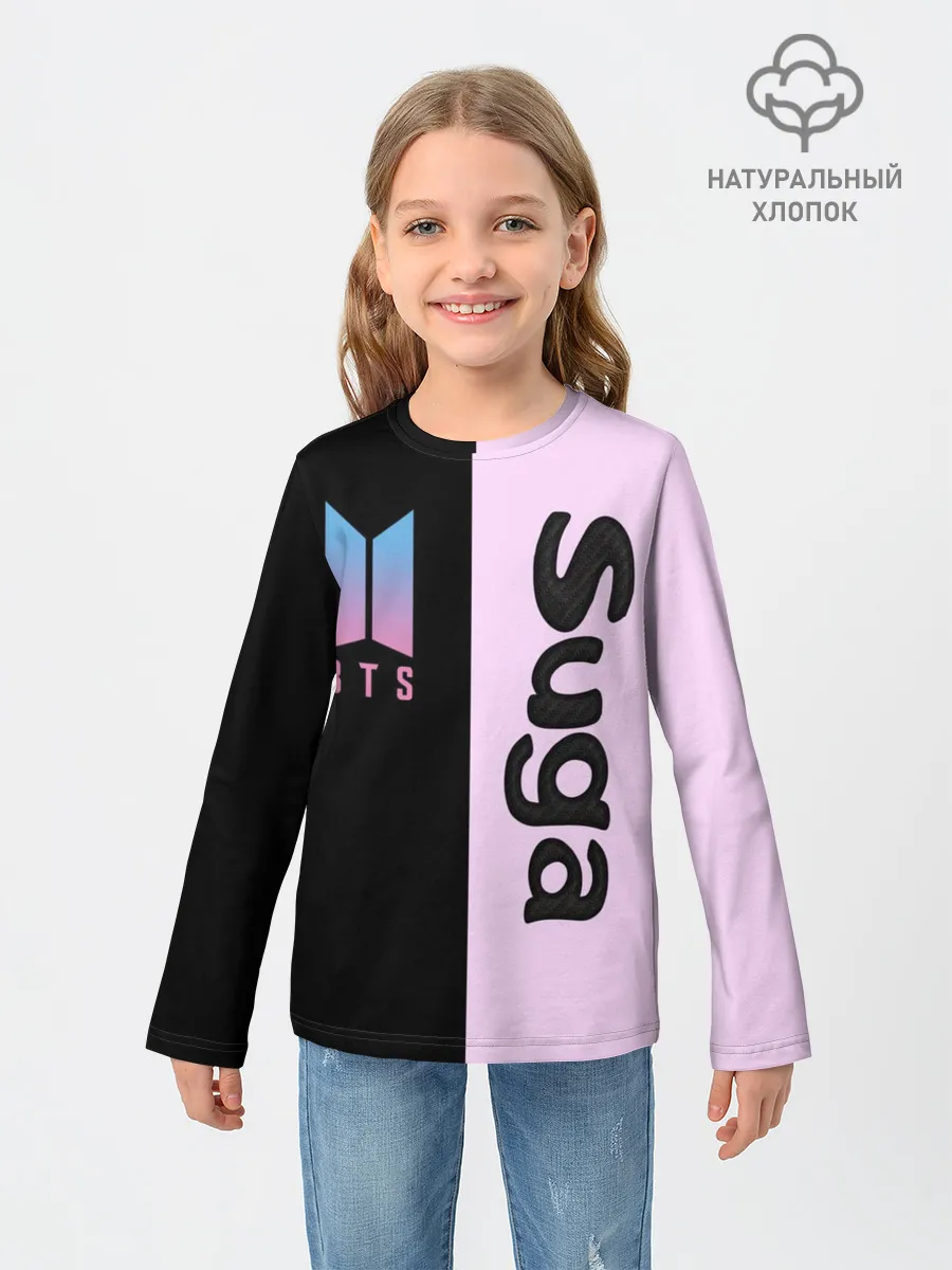 Детский лонгслив / BTS Suga