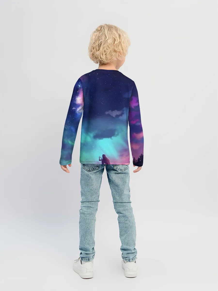 Детский лонгслив / Фейри Тейл рассвет