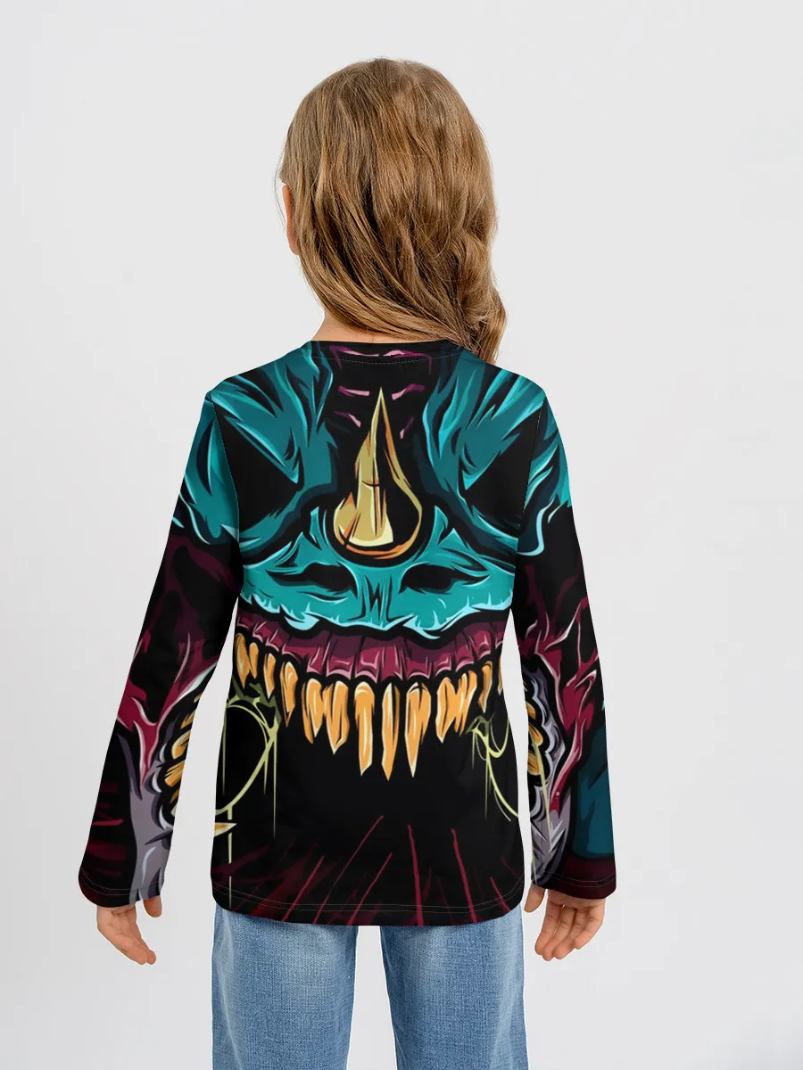 Детский лонгслив / CS GO hyper beast skin