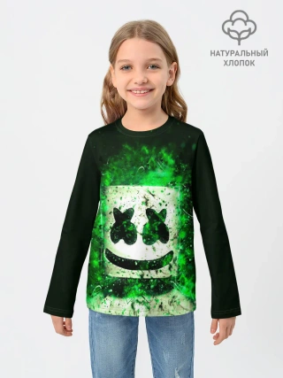 Детский лонгслив / Marshmello