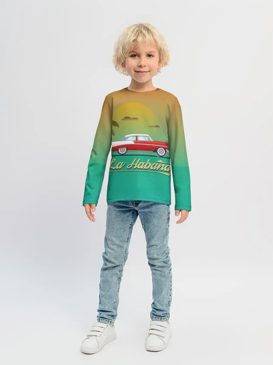 Детский лонгслив / La Habana