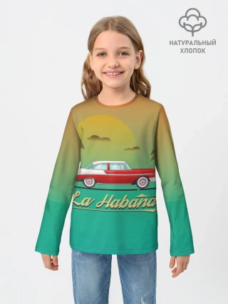 Детский лонгслив / La Habana