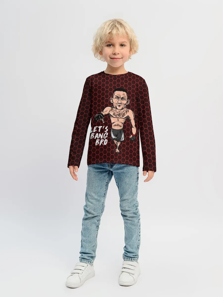 Детский лонгслив / Lets bang bro
