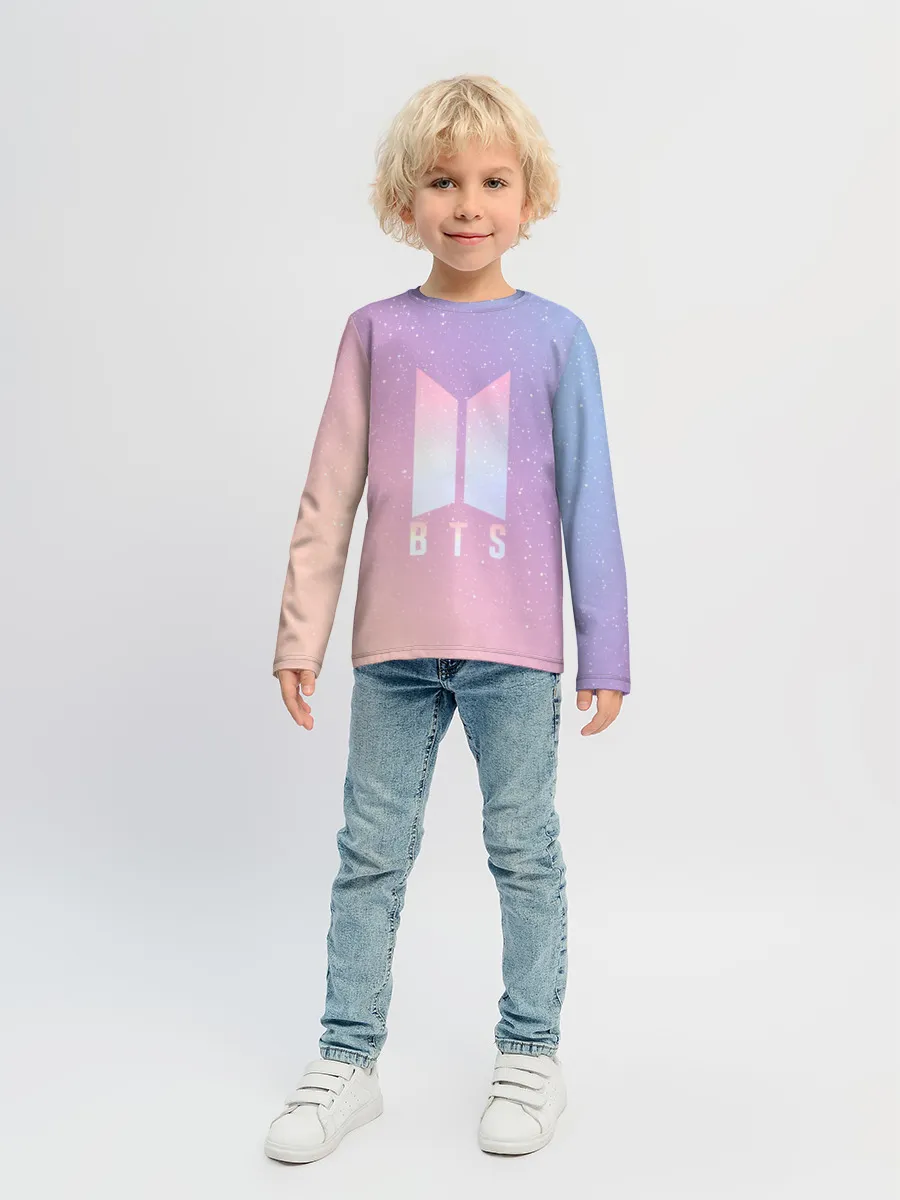 Детский лонгслив / BTS LOVE YOURSELF / БТС СТАРС